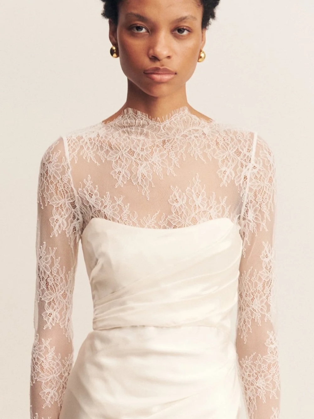 Shona Joy Lambent Lace Bodysuit
